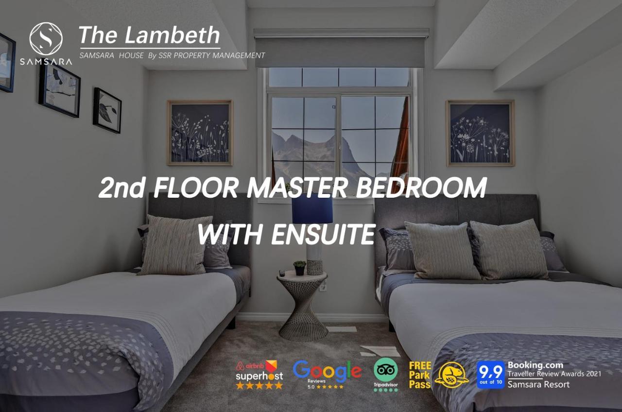 The Lambeth By Samsara Resort Private Entry Panorama Top View 2Br And 2Bth Canmore Eksteriør bilde